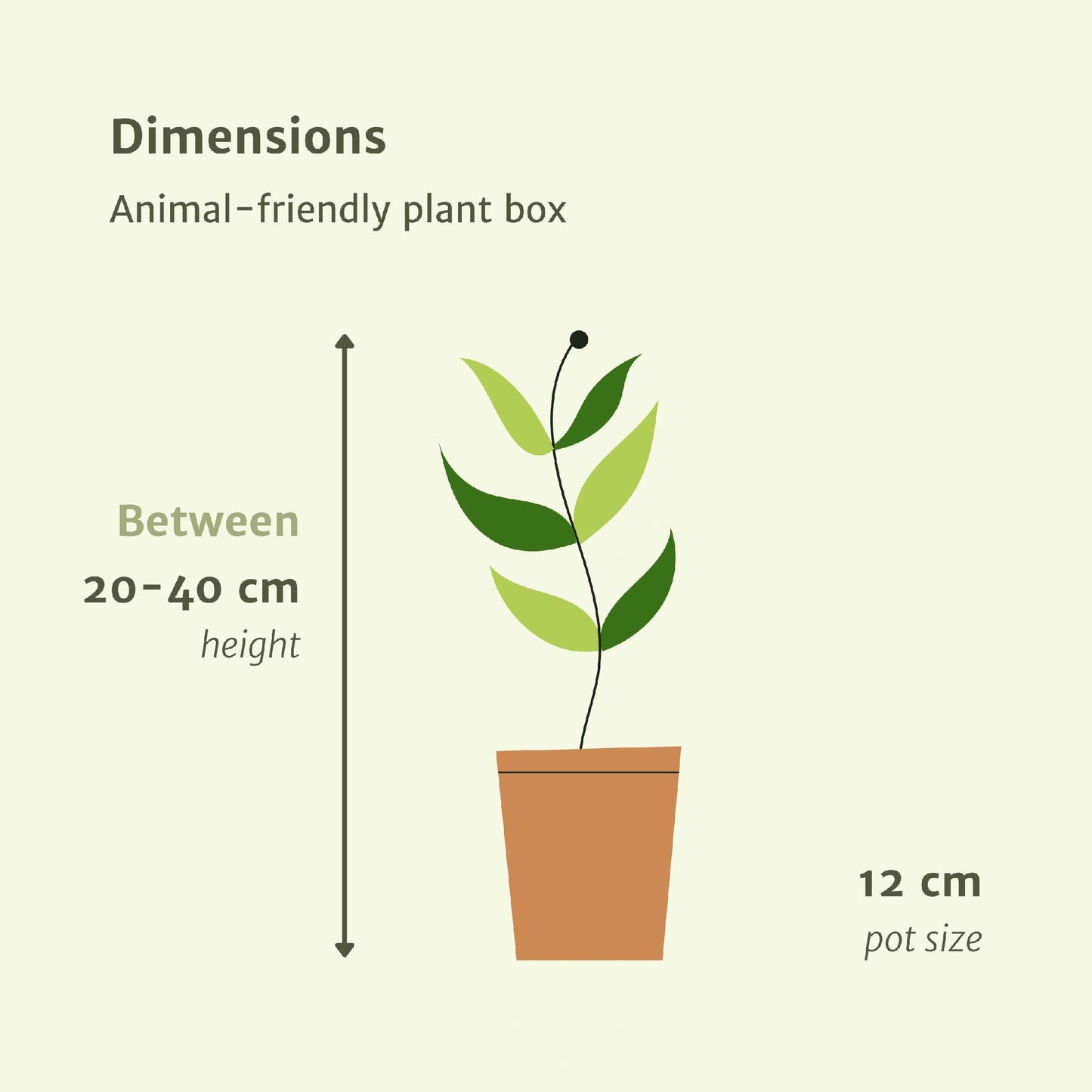 4 stuks - Diervriendelijke plantenbox